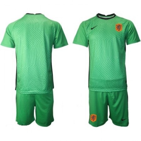 Fotbalové dres Nizozemsko Brankářské Dětské Venkovní ME 2020